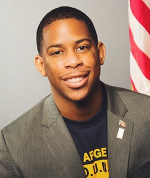 Kendrick Roberson smiling