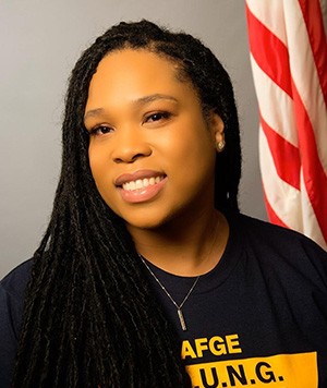 Shekina Givens smiling