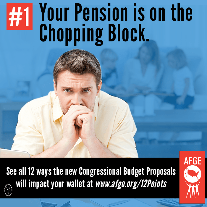 Your pension is on the chopping block.
