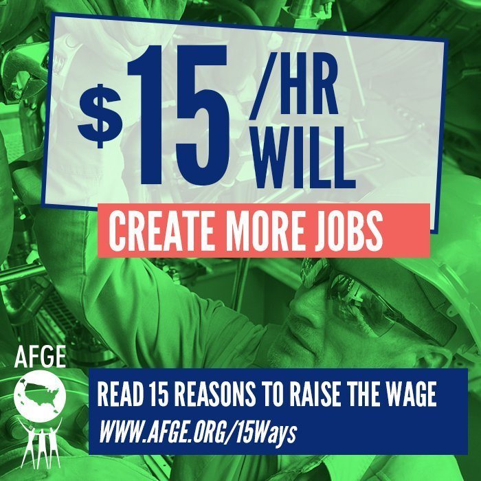 Fighting for $15 an hour will create more jobs. 