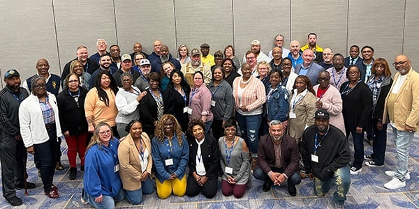 Group of AFGE leaders and activists