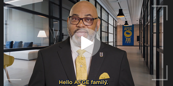 AFGE President Kelley EDues Video