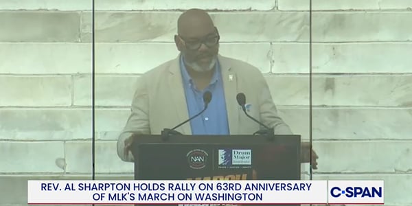 Everett Kelley at March on Washington