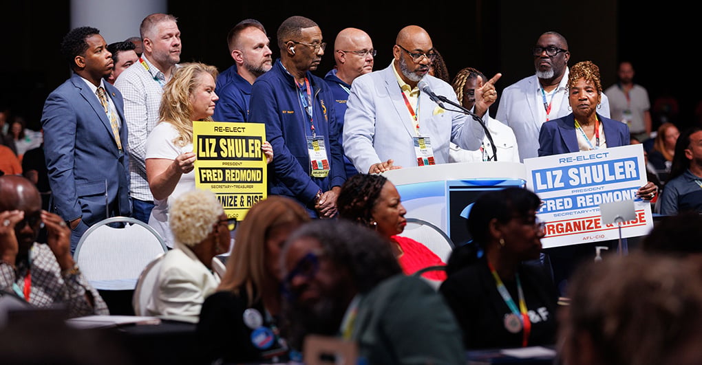 AFL-CIO Reelects Key Leaders as Unions Organize 1 Million Workers