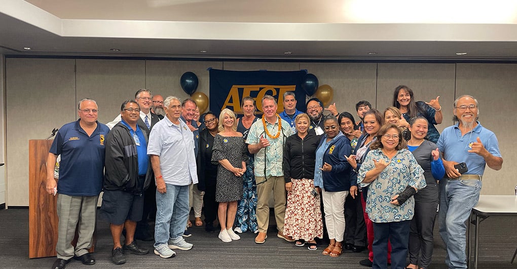 AFGE Locals, Staff, Lawmakers, Join Forces to Improve Conditions for Workers in Hawaii