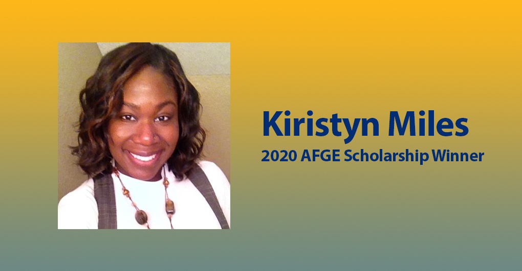 AFGE Member Wins $29,000 in Scholarship to Pursue Master’s Degree