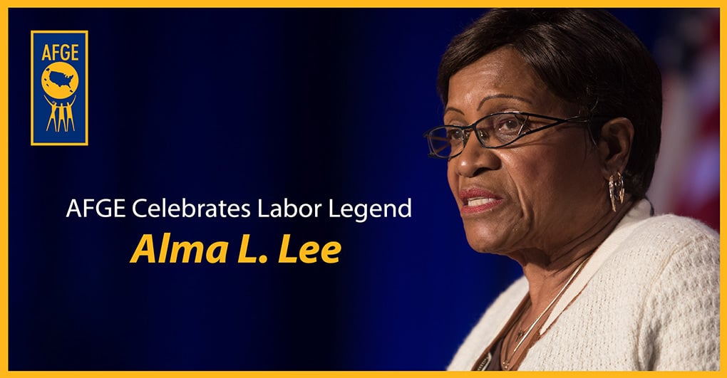 AFGE Celebrates Labor Icon Alma L. Lee During Women’s History Month