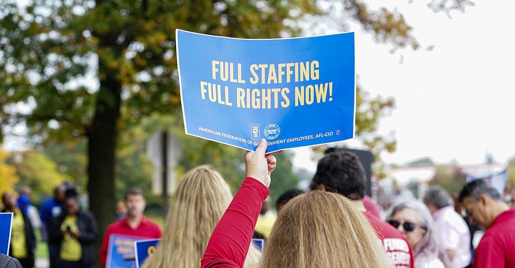 SSA Employees Rally at Headquarters Protesting Chronic Understaffing, Underfunding