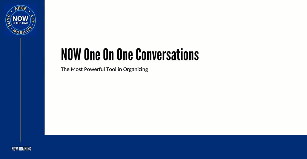 Up Your Organizing Game with This 1-on-1 Conversation Training!