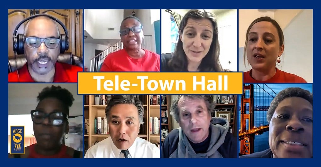 Lawmakers Vow to Fight for Hazardous Pay, PPE, Telework during AFGE Tele-Town Hall
