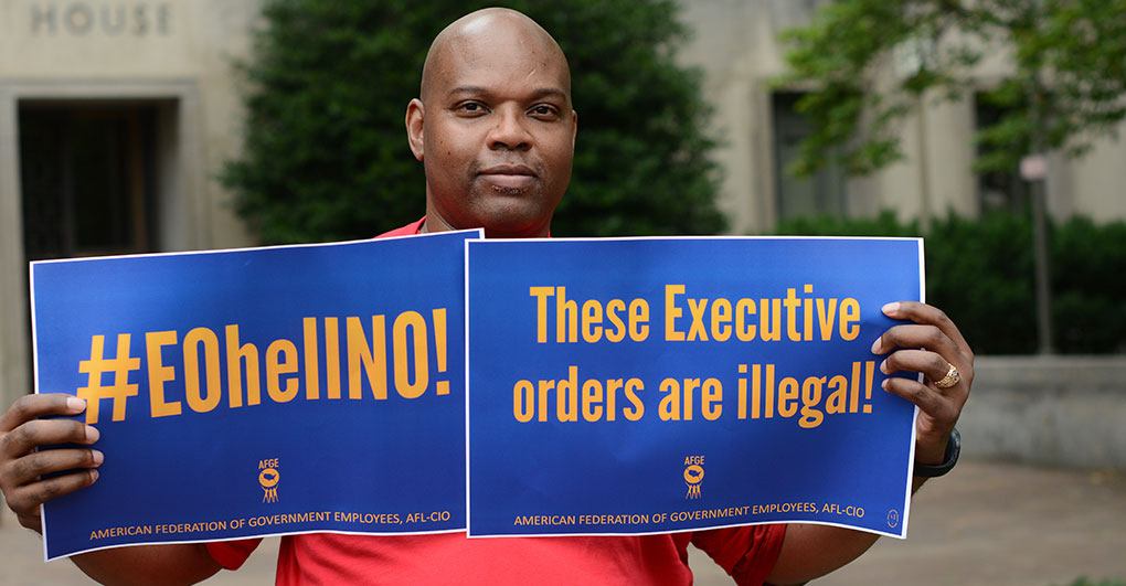 AFGE Asks Court to Review Ruling That Greenlights Union-Busting Executive Orders