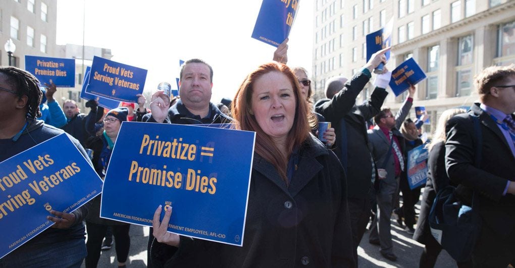 Lawmakers Sabotage VA, Then Vote to Privatize It