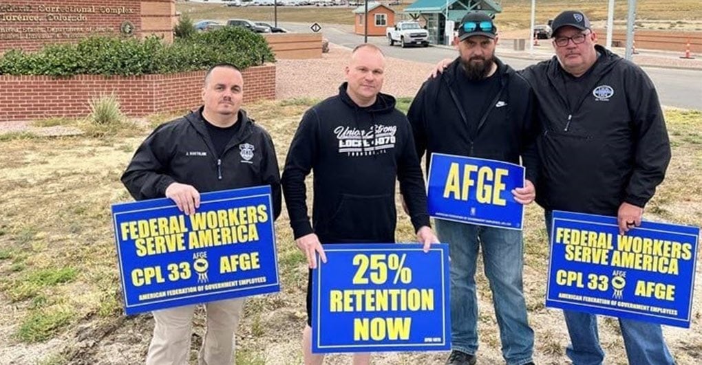 AFGE Wins 25% Retention Bonuses for 8 Severely Understaffed BOP Facilities