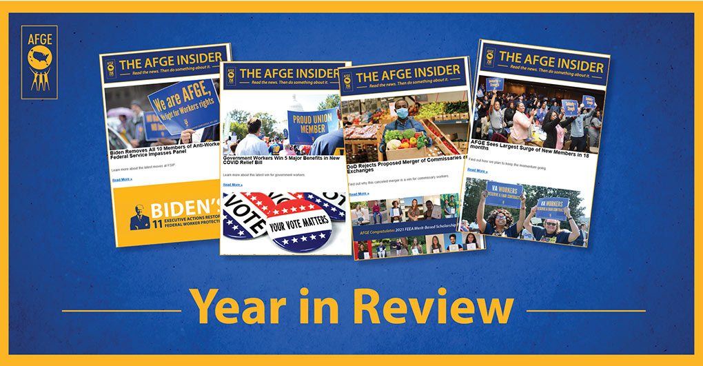 AFGE’s 10 Most-Read Stories in 2021