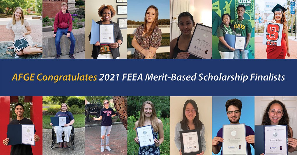 AFGE Members and Their Families Win 21 FEEA Merit-Based Scholarships