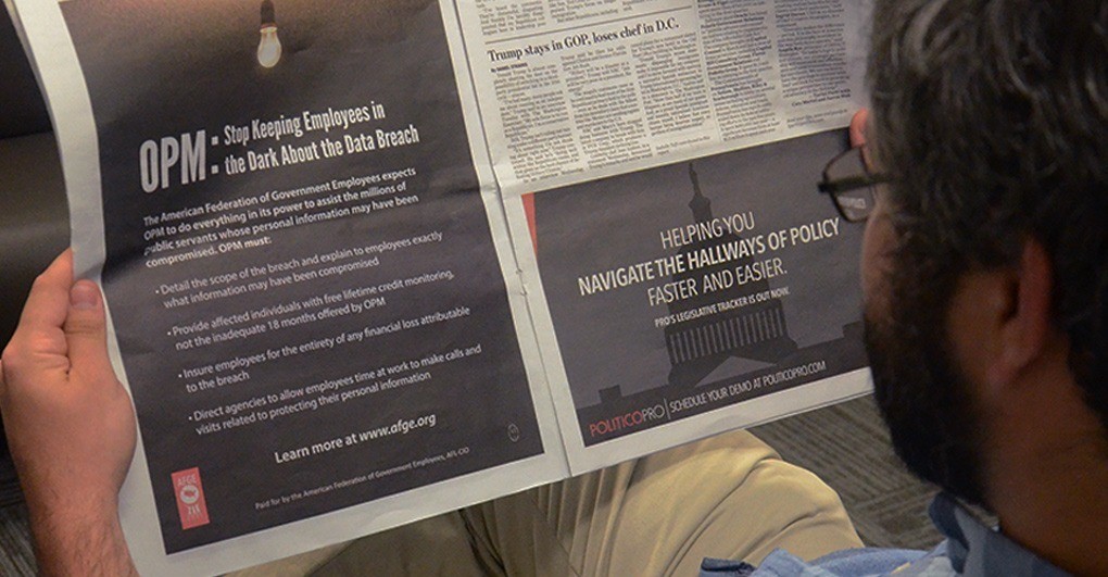 AFGE Calls on OPM to Stop Keeping Employees in the Dark in Full-Page Politico Ad