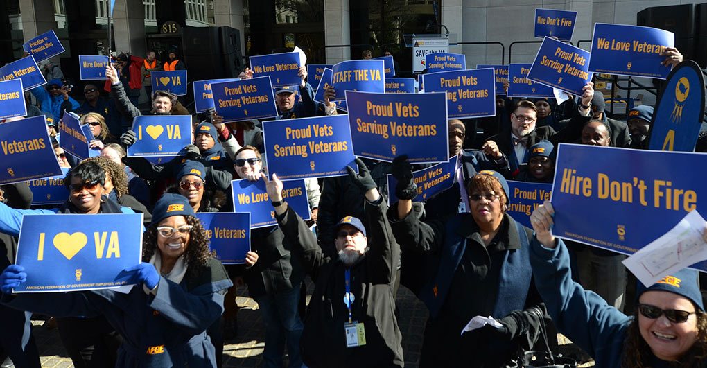 Workers Mobilize Against Trump’s Unacceptable VA Contract Proposal