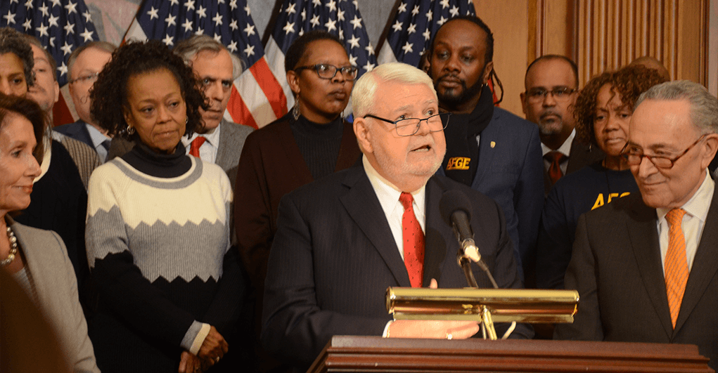 AFGE Members Take to Capitol Hill, Urge Deal to Reopen Government