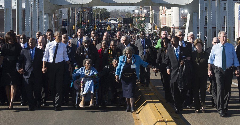 AFGE Invited to March with President Obama, President Bush in Selma