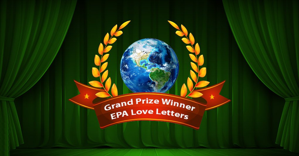 And the Winner of the Love Letters to EPA Contest Is...
