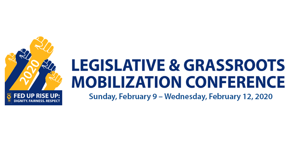 Are You Coming to AFGE’s 2020 Legislative Conference?