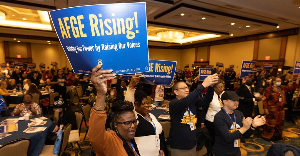 AFGE Celebrates Grievance Win over New Contract at SBA