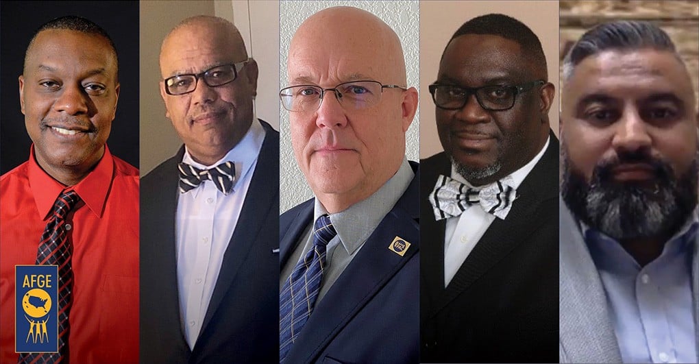 Meet 5 New AFGE National Vice Presidents!