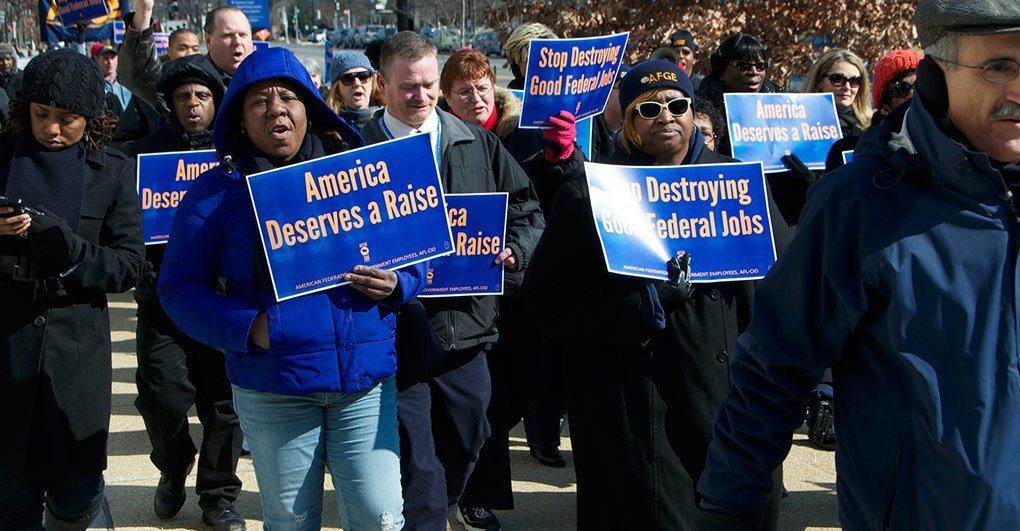 AFGE: 1.3% Pay Raise for Feds Doesn’t Cut It