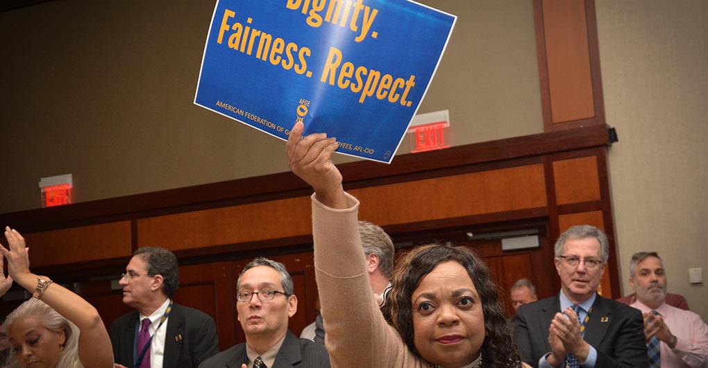 AFGE Urges Congress to Protect Workplace Rights at DoD
